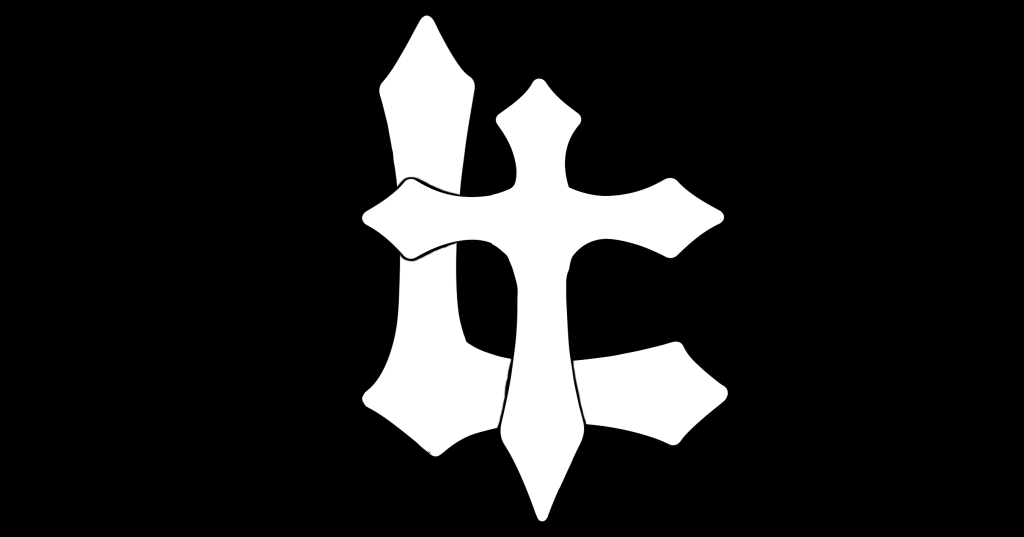 white l&t logo